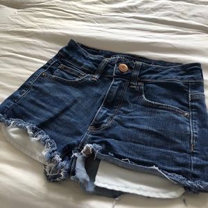 american eagle jean shorts